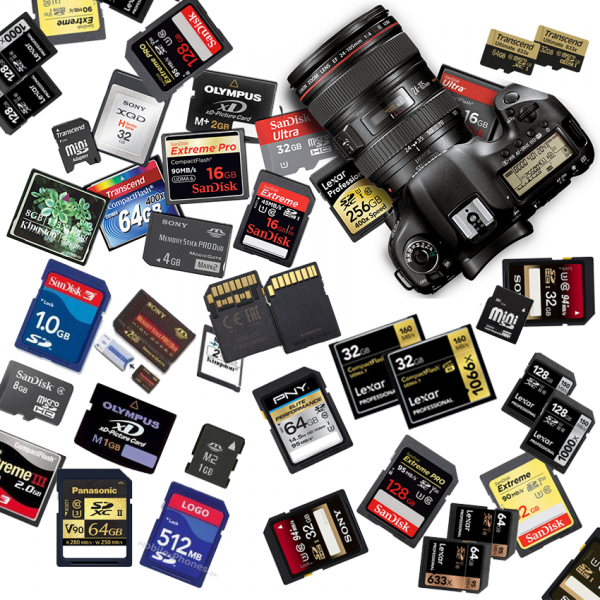 Tarjetas de memoria para vídeo 8K, 4K, 3D, 360º y fotografía.