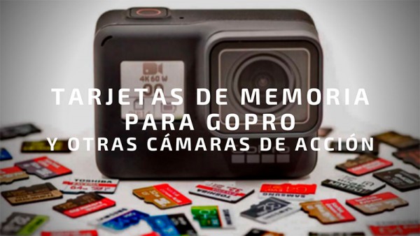Tarjetas de Memoria ventas para GoPro y otras cámaras de acción